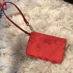 Coach wristlet